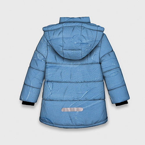 Зимняя куртка для девочки Свежая краска / 3D-Черный – фото 2