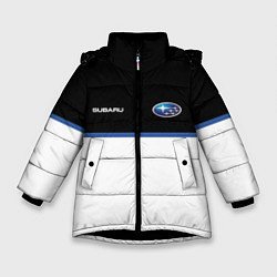 Зимняя куртка для девочки Subaru Два цвета