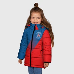 Куртка зимняя для девочки PSG GRADIENT SPORT UNIFORM, цвет: 3D-черный — фото 2
