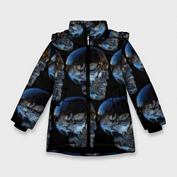 Зимняя куртка для девочки Vanguard skull pattern 2022