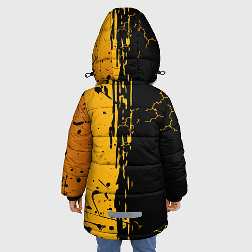 Зимняя куртка для девочки АПЕКС ЛЕГЕНДС / 3D-Красный – фото 4