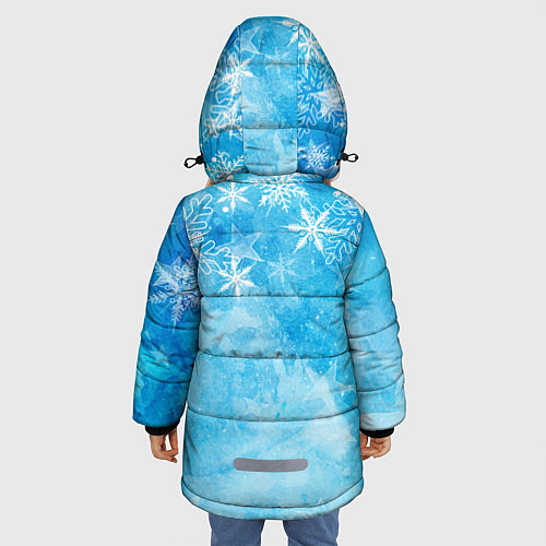 Зимняя куртка для девочки Холодок / 3D-Красный – фото 4