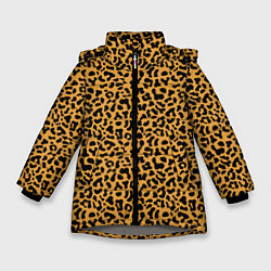 Зимняя куртка для девочки Леопард Leopard