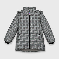 Зимняя куртка для девочки Коллекция Journey Прямоугольники 119-9-6 Дополнени