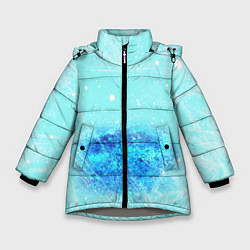 Зимняя куртка для девочки Под слоем льда