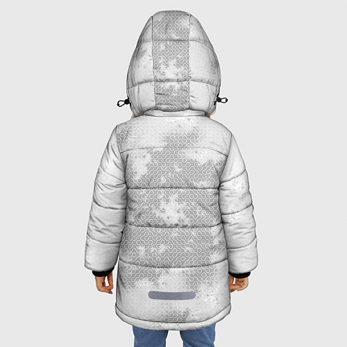 Зимняя куртка для девочки Коллекция Journey Метель 388-1-1 / 3D-Светло-серый – фото 4