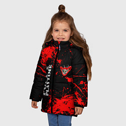 Куртка зимняя для девочки POPPY PLAYTIME ИГРА ПОППИ ПЛЕЙТАЙМ ХАГГИ ВАГГИ, цвет: 3D-красный — фото 2