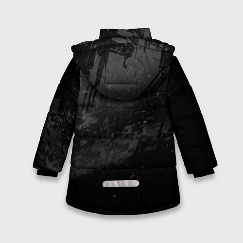 Зимняя куртка для девочки Луи Амамия Code Vein / 3D-Черный – фото 2