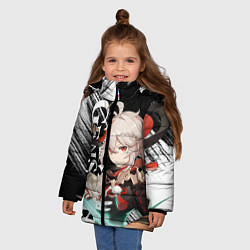 Куртка зимняя для девочки КАДЗУХА АНЕМО KAZUHA, цвет: 3D-светло-серый — фото 2
