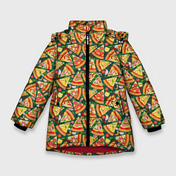 Зимняя куртка для девочки Pizza Пицца