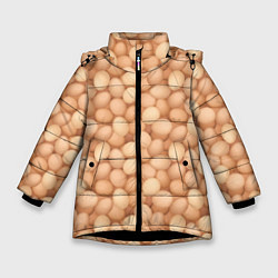 Зимняя куртка для девочки Куриные Яйца