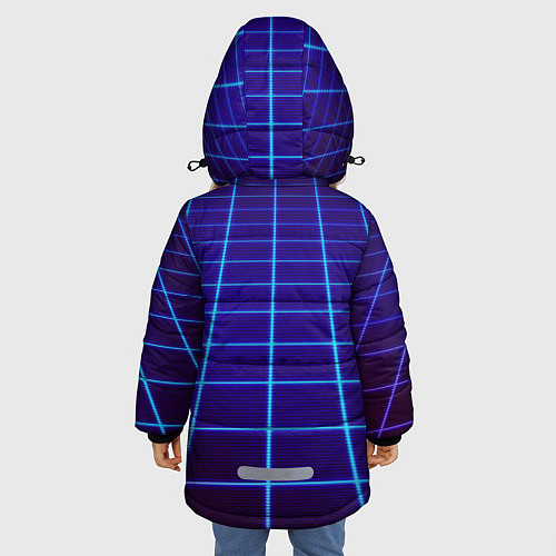 Зимняя куртка для девочки NEON 3D WORLD / 3D-Красный – фото 4