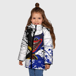 Куртка зимняя для девочки BENDY AND THE INK MACHINE POPPY PLAYTIME, цвет: 3D-светло-серый — фото 2