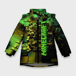 Зимняя куртка для девочки Minecraft, pattern 2022