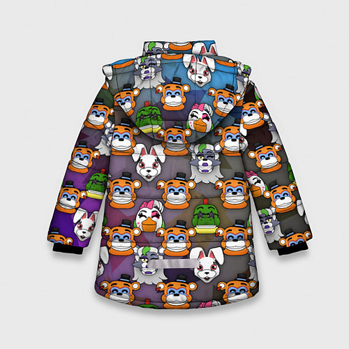 Зимняя куртка для девочки Фредди, Рокси, Ванни, Чика и Монтгомери / 3D-Черный – фото 2