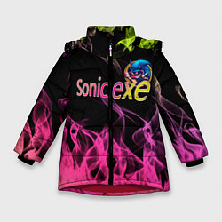 Зимняя куртка для девочки Sonic Exe Супер бомба