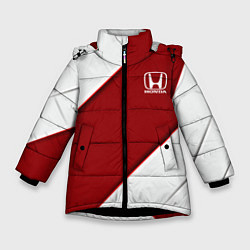 Зимняя куртка для девочки Honda - Red sport