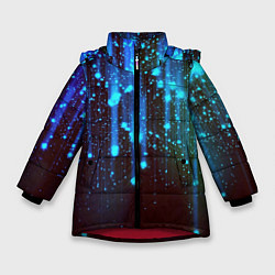 Зимняя куртка для девочки Звездопад Звёздный дождь