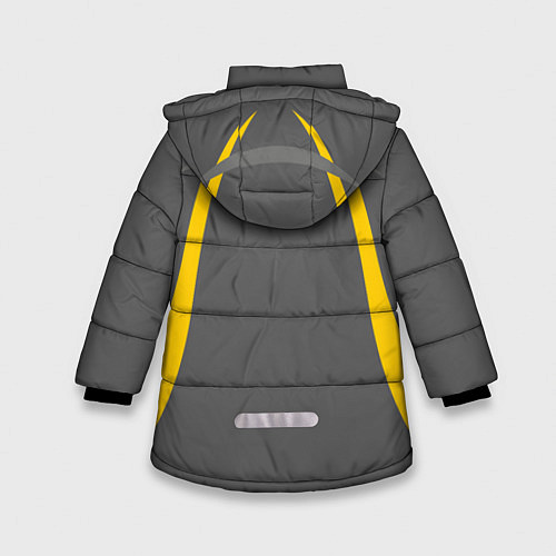 Зимняя куртка для девочки Для спортивного удовольствия / 3D-Черный – фото 2