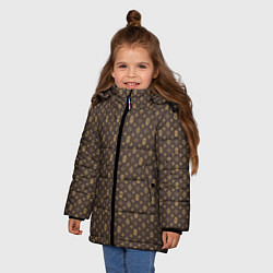 Куртка зимняя для девочки Dope Street Market Camo, цвет: 3D-черный — фото 2