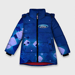 Зимняя куртка для девочки Ford форд abstraction