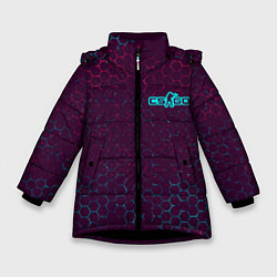 Зимняя куртка для девочки CS:GO - Соты
