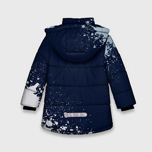 Зимняя куртка для девочки NISSAN SKYLINE Краска / 3D-Черный – фото 2