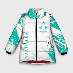 Зимняя куртка для девочки Assassins Creed Valhalla Локи