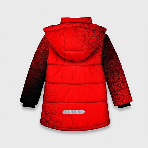Зимняя куртка для девочки ИНФИНИТИ Infinity Шум / 3D-Черный – фото 2