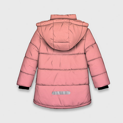 Зимняя куртка для девочки Gradient Roseanna Orange to pink / 3D-Красный – фото 2