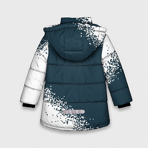Зимняя куртка для девочки LEXUS Autosport Спрей / 3D-Черный – фото 2