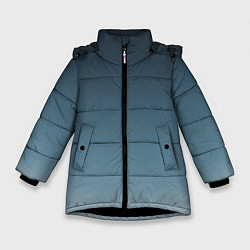 Зимняя куртка для девочки GRADIENT shades of blue