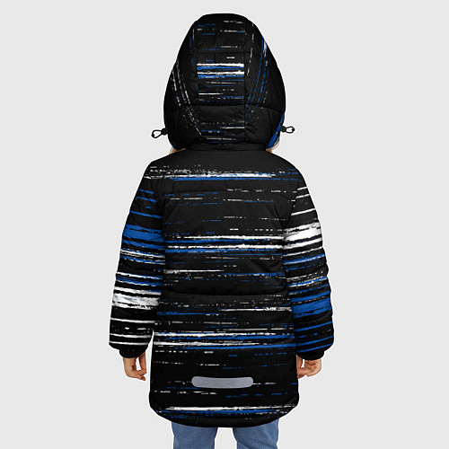 Зимняя куртка для девочки Chelsea челси лого / 3D-Светло-серый – фото 4