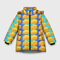 Зимняя куртка для девочки Сыр сыр сыр