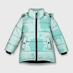 Куртка зимняя для девочки Медицинские профессии, цвет: 3D-черный