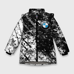 Зимняя куртка для девочки BMW : Испачканная ЧБ