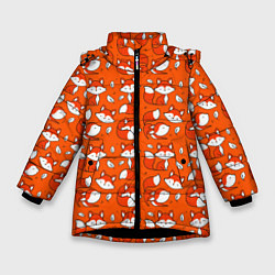 Зимняя куртка для девочки Red foxes