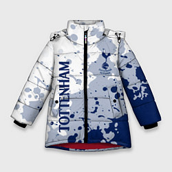 Зимняя куртка для девочки Tottenham hotspur Брызги красок