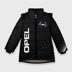 Зимняя куртка для девочки Opel Карбон