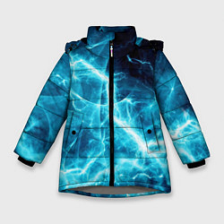 Зимняя куртка для девочки Голубая облачность