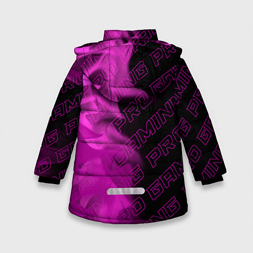 Зимняя куртка для девочки Roblox pro gaming: по-вертикали / 3D-Черный – фото 2