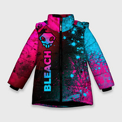 Зимняя куртка для девочки Bleach - neon gradient: по-вертикали