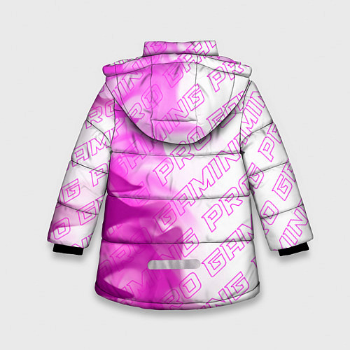 Зимняя куртка для девочки Apex Legends pro gaming: по-вертикали / 3D-Черный – фото 2