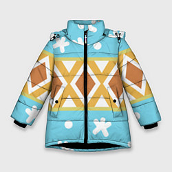 Куртка зимняя для девочки Нами One Piece - Вано, цвет: 3D-черный