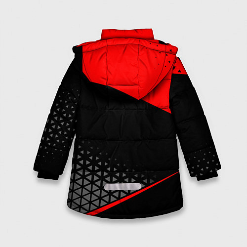 Зимняя куртка для девочки Mitsubishi - Sportwear / 3D-Черный – фото 2