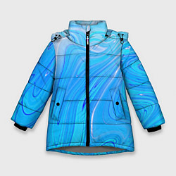 Куртка зимняя для девочки Морозная свежесть, цвет: 3D-светло-серый