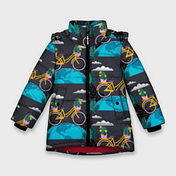 Зимняя куртка для девочки Велопрогулка