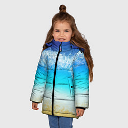 Куртка зимняя для девочки Sea lagoon, цвет: 3D-красный — фото 2