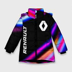 Зимняя куртка для девочки Renault speed lights
