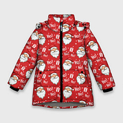 Зимняя куртка для девочки Дед Мороз - Санта Клаус